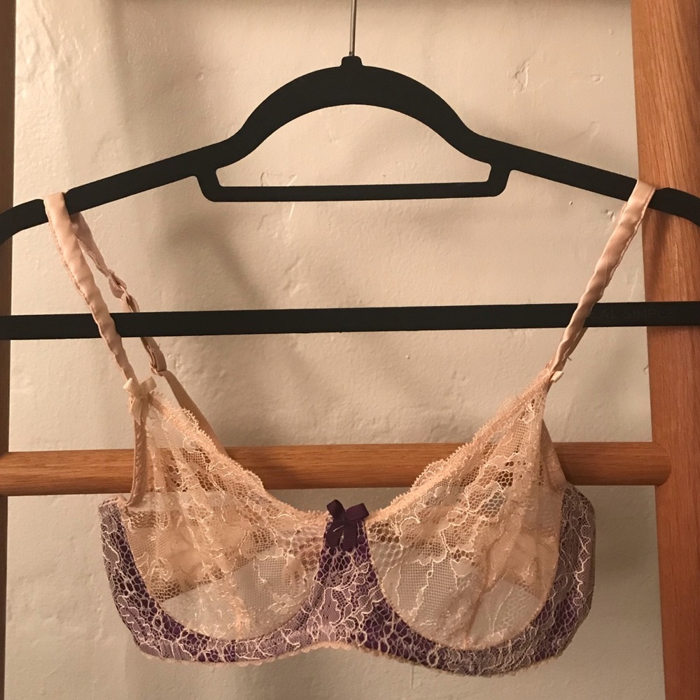 NWOT Mimi Holliday Lace Underwire Bra 32C